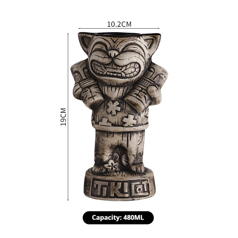 Personalized Tiki Mugs For Party Lovers Creative Drinkware