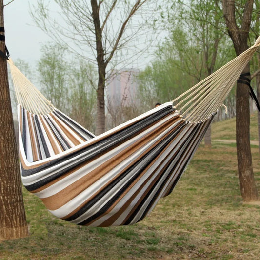 Choice Canvas Hammock Outdoor Camping Swing Courtyard