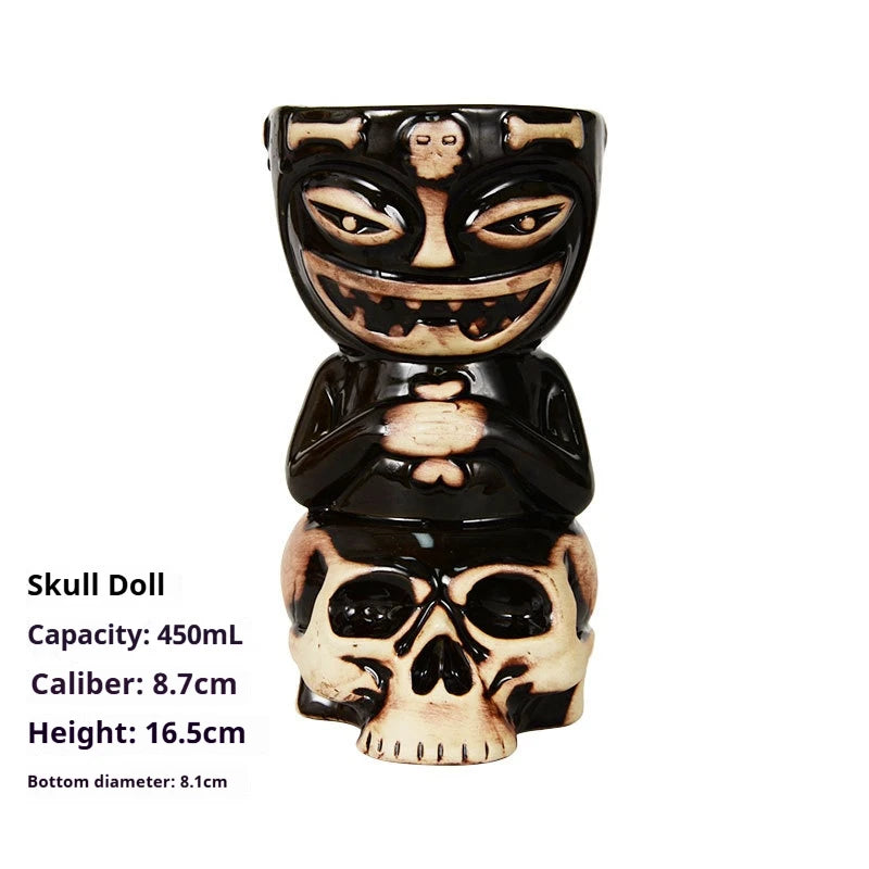 Personalized Tiki Mugs For Party Lovers Creative Drinkware