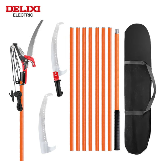 Delixi Electric 2in1 Telescopic Pruning Saw for Gardeners