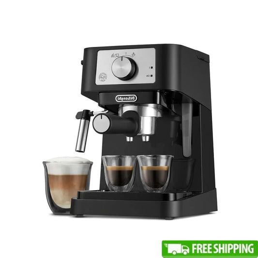 XMSJ Manual Espresso Maker 15 Bar Pump For Home Frother