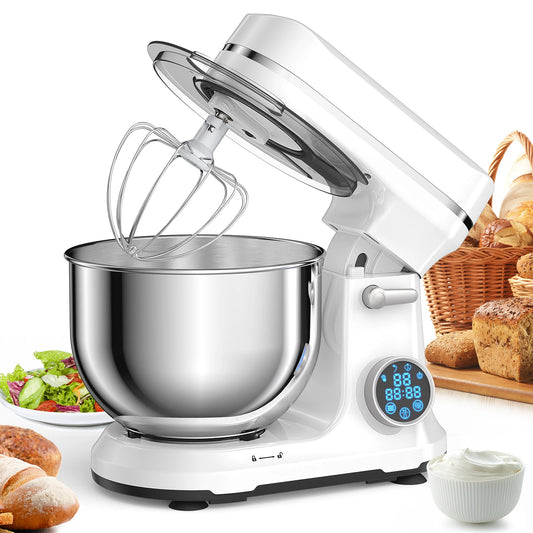 BioloMix Stand Mixer 1200W 11 Speed Digital OLED Home Cooks