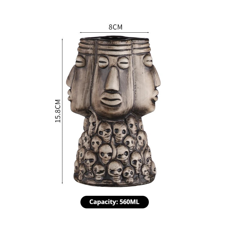 Personalized Tiki Mugs For Party Lovers Creative Drinkware