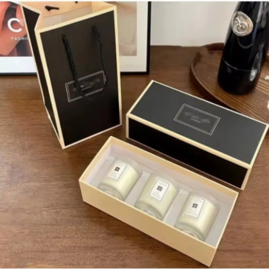 Choice Aromatherapy Candle Set Three Piece Smokeless Gift