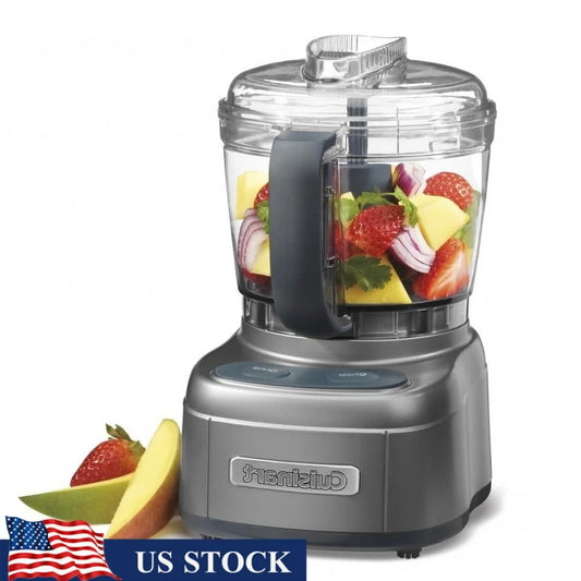 XMSJ 4 Cup Food Processor With SmartPower Blade Auto Reverse