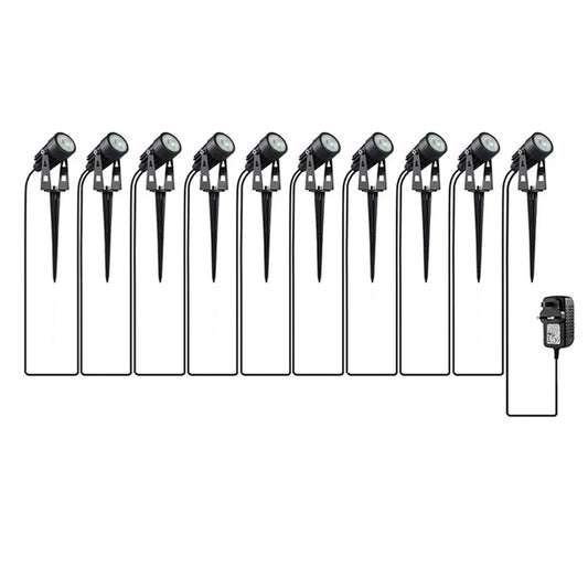 VKJML Cable Free LED Garden Light 24V Waterproof Warm White