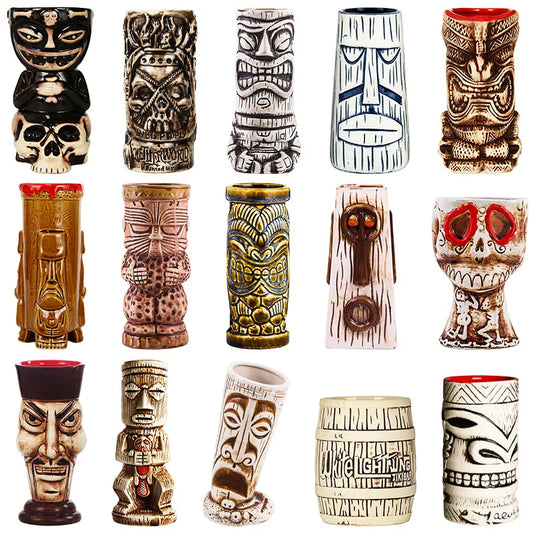Personalized Tiki Mugs For Party Lovers Creative Drinkware
