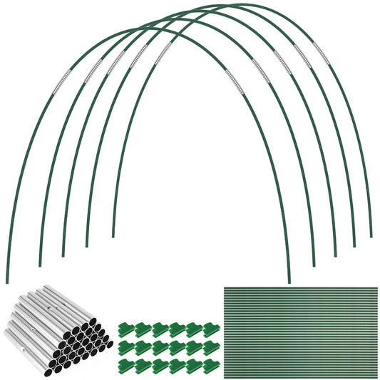 Choice Gardeners Greenhouse Hoops Kit 17 Inch Fiberglass