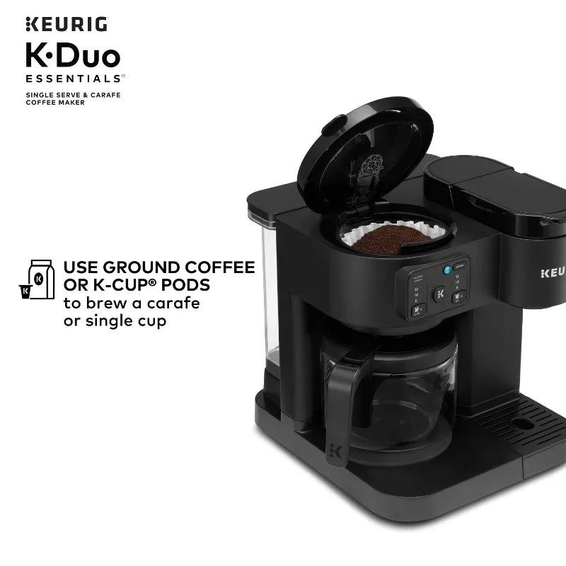 Keurig K-Duo Essentials Coffee Maker Hot Iced Carafe Home