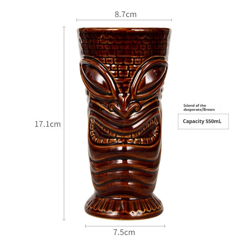 Personalized Tiki Mugs For Party Lovers Creative Drinkware